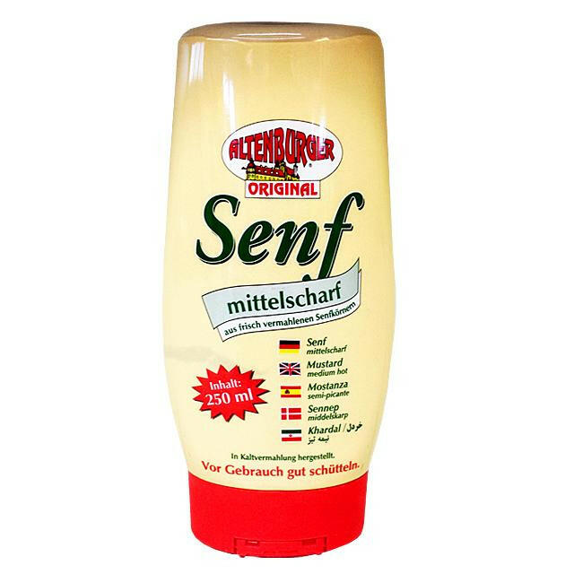 Altenburger Senf - 250ml Spenderflasche