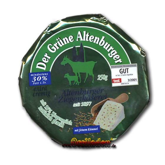 Altenburger Ziegenkäse - Der Grüne