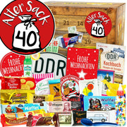 Alter Sack 40 - DDR Adventskalender - Ossiladen I Ostprodukte Versand