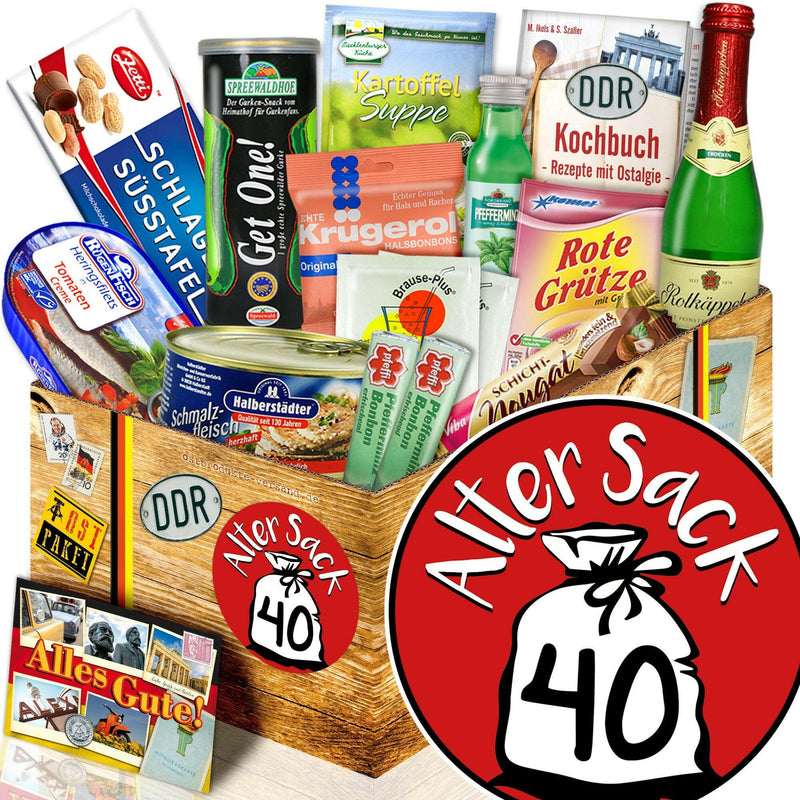 Alter Sack 40 - Spezialitäten Set M - Ossiladen I Ostprodukte Versand