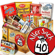 Alter Sack 40 - Süßigkeiten Set DDR L - Ossiladen I Ostprodukte Versand