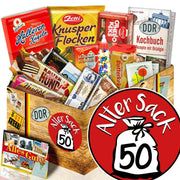 Alter Sack 50 - Süßigkeiten Set DDR L - Ossiladen I Ostprodukte Versand