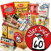 Alter Sack 60 - Süßigkeiten Set DDR L - Ossiladen I Ostprodukte Versand