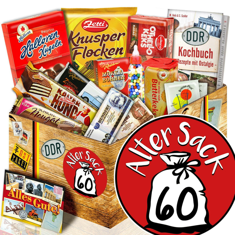 Alter Sack 60 - Süßigkeiten Set DDR L - Ossiladen I Ostprodukte Versand