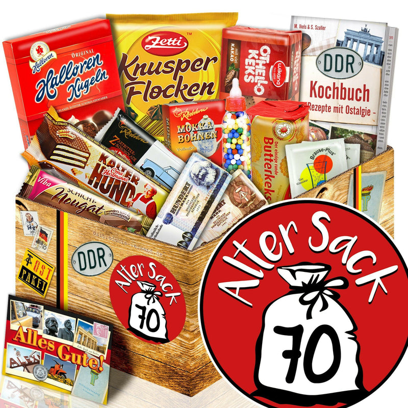 Alter Sack 70 - Süßigkeiten Set DDR L - Ossiladen I Ostprodukte Versand