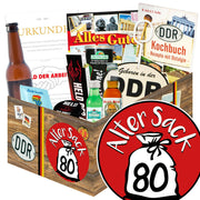 Alter Sack 80 - Geschenkset Ostpaket "Männer Box" - Ossiladen I Ostprodukte Versand