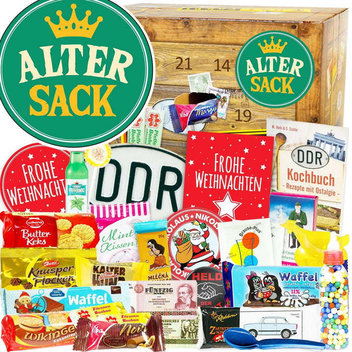 Alter Sack - DDR Adventskalender - Ossiladen I Ostprodukte Versand