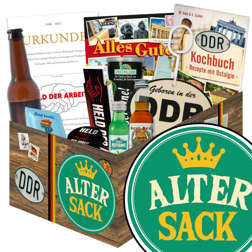 Alter Sack - Geschenkset Ostpaket "Männer Box" - Ossiladen I Ostprodukte Versand