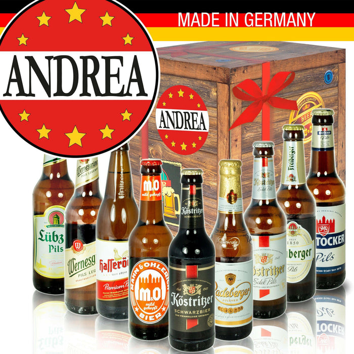 Andrea - Geschenkbox "Ostbiere" 9er Set - Ossiladen I Ostprodukte Versand