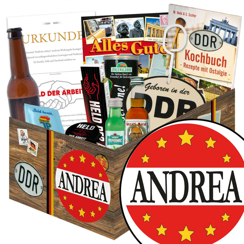 Andrea - Geschenkset Ostpaket "Männer Box" - Ossiladen I Ostprodukte Versand