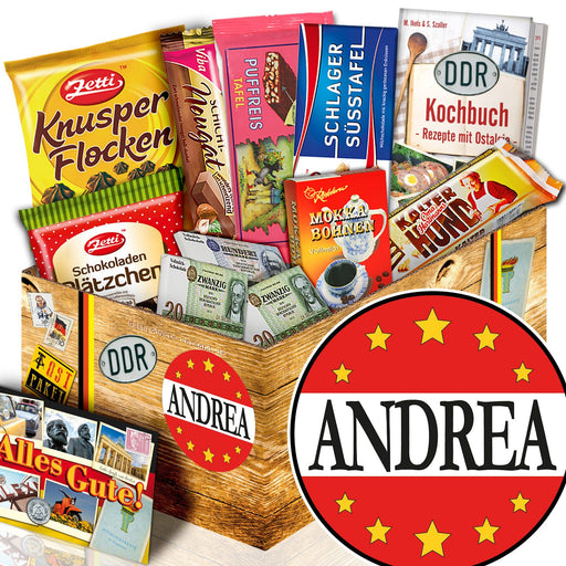 Andrea - Geschenkset Ostpaket "Schokoladenbox M" - Ossiladen I Ostprodukte Versand