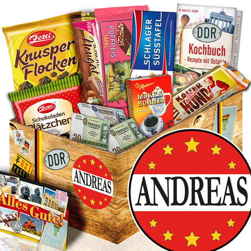 Andreas - Geschenkset Ostpaket "Schokoladenbox M" - Ossiladen I Ostprodukte Versand