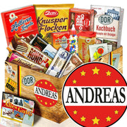 Andreas - Süßigkeiten Set DDR L - Ossiladen I Ostprodukte Versand