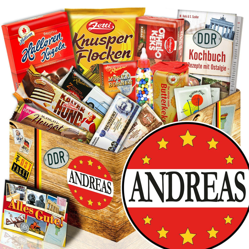 Andreas - Süßigkeiten Set DDR L - Ossiladen I Ostprodukte Versand