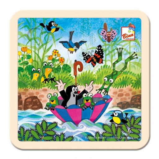 Anlegespiel 4 tlg. Der kleine Maulwurf