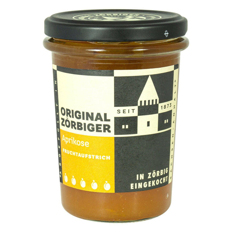 Aprikosenkonfitüre Extra (Zörbiger) - Ossiladen I Ostprodukte Versand