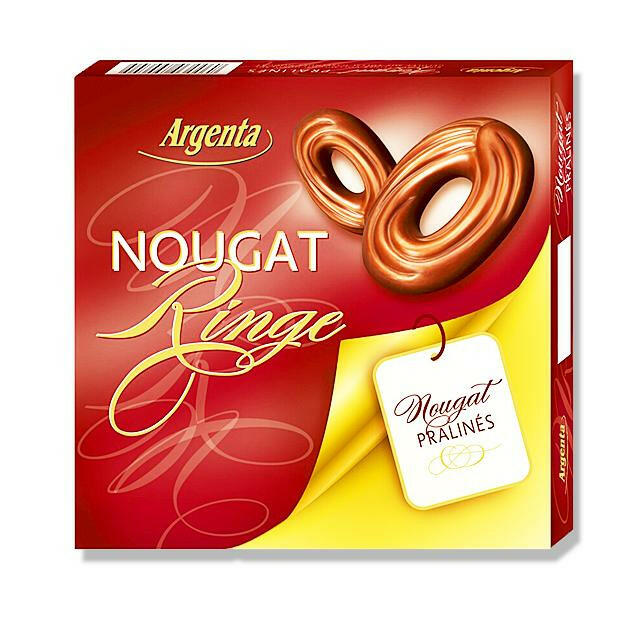 Argenta Nougat Ringe 100g