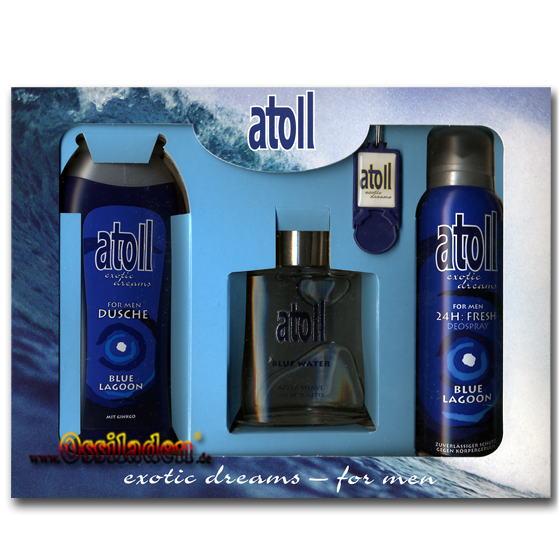 Atoll 3er Geschenkkarton Blue Laggon