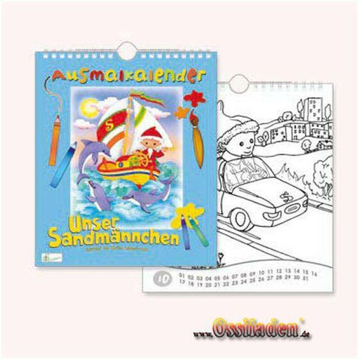 "Ausmalkalender "Unser Sandmännchen" 2011"