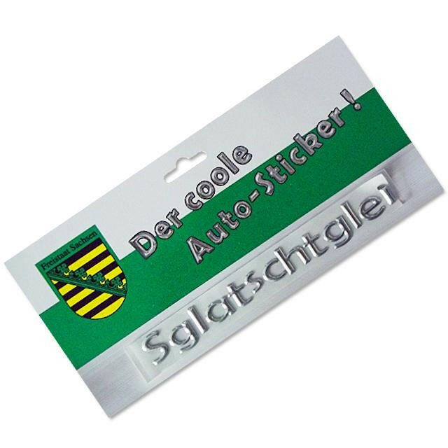 Auto - Sticker Sglatschtglei
