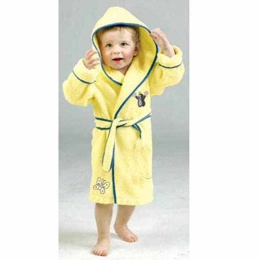 Bademantel - Der Kleine Maulwurf - gelb