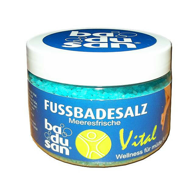 Badusan Fussbadesalz Vital Meeresfrische