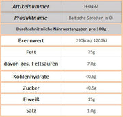 Baltische Sprotten in Öl - Ossiladen I Ostprodukte Versand