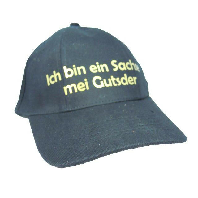 Basecap - Ich bin ein Sachse mei Gutsder - Ossiladen I Ostprodukte Versand