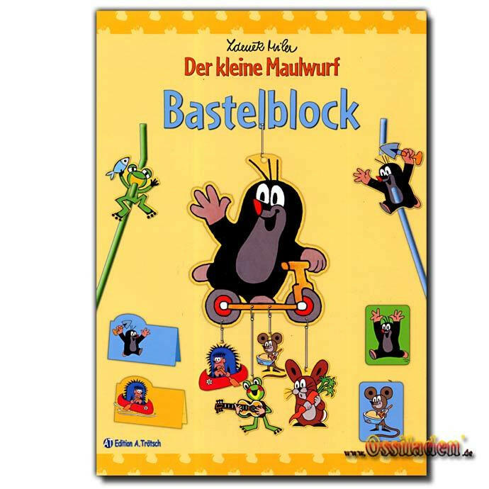 Bastelblock - Der kleine Maulwurf