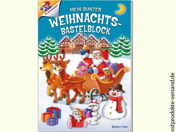 Bastelblock Weihnachten - Ossiladen I Ostprodukte Versand
