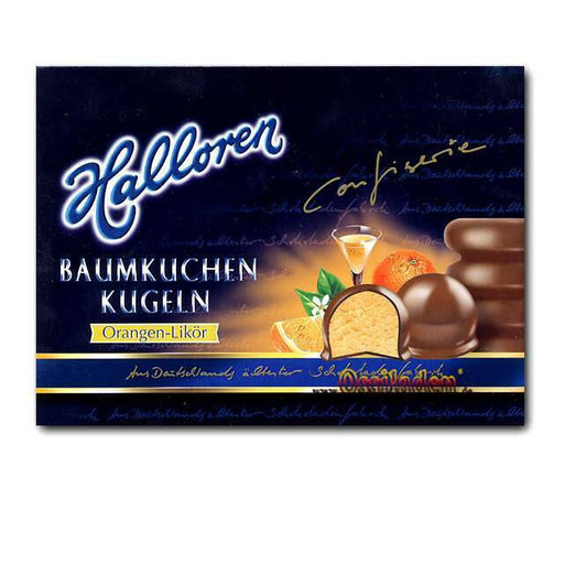 Baumkuchen Kugeln Orangen-Likör (Halloren)