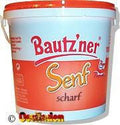 Bautzener Senf - scharf, 1l Eimer