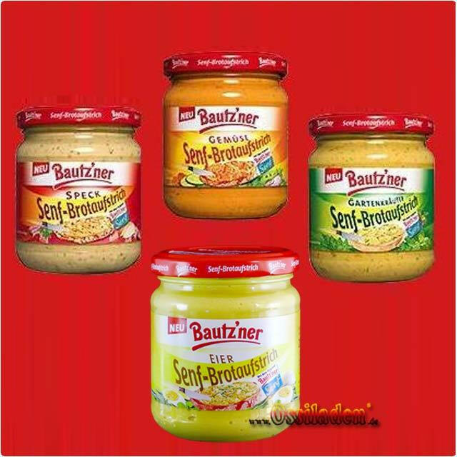 Bautzner Brotaufstrich in 3 leckeren Sorten - Ossiladen I Ostprodukte Versand