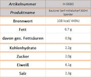 Bautzner Senf mittelscharf 300ml Spender - Ossiladen I Ostprodukte Versand