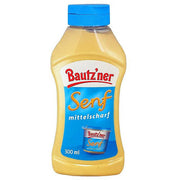 Bautzner Senf mittelscharf 300ml Spender - Ossiladen I Ostprodukte Versand