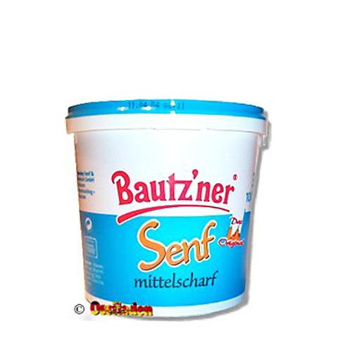 Bautzner Senf - mittelscharf, 5kg Eimer