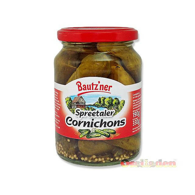 Bautzner Spreetaler Cornichons 330g