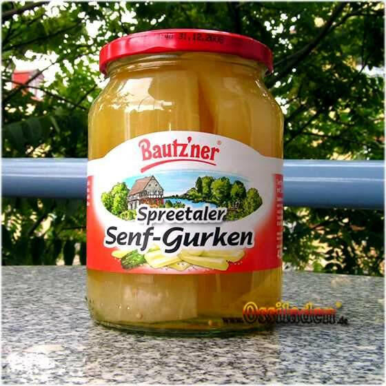 Bautzner Spreetaler Senf-Gurken
