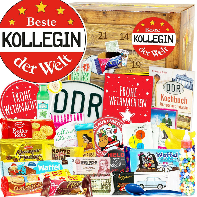 Beste Kollegin - DDR Adventskalender - Ossiladen I Ostprodukte Versand