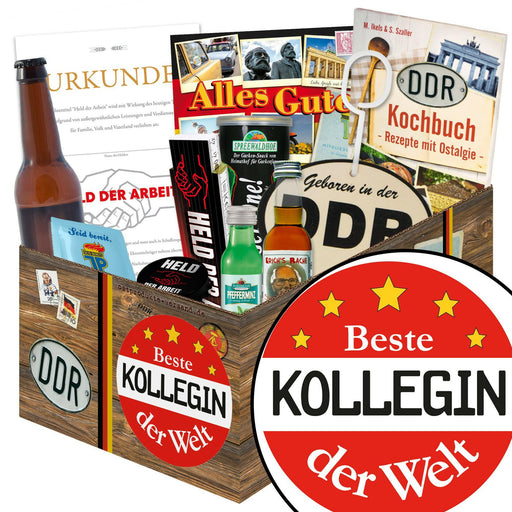 Beste Kollegin - Geschenkset Ostpaket "Männer Box" - Ossiladen I Ostprodukte Versand