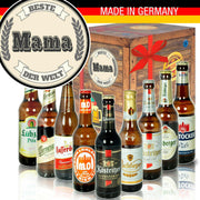 Beste Mama - Bier Geschenk "Ostbiere" 9er Set - Ossiladen I Ostprodukte Versand