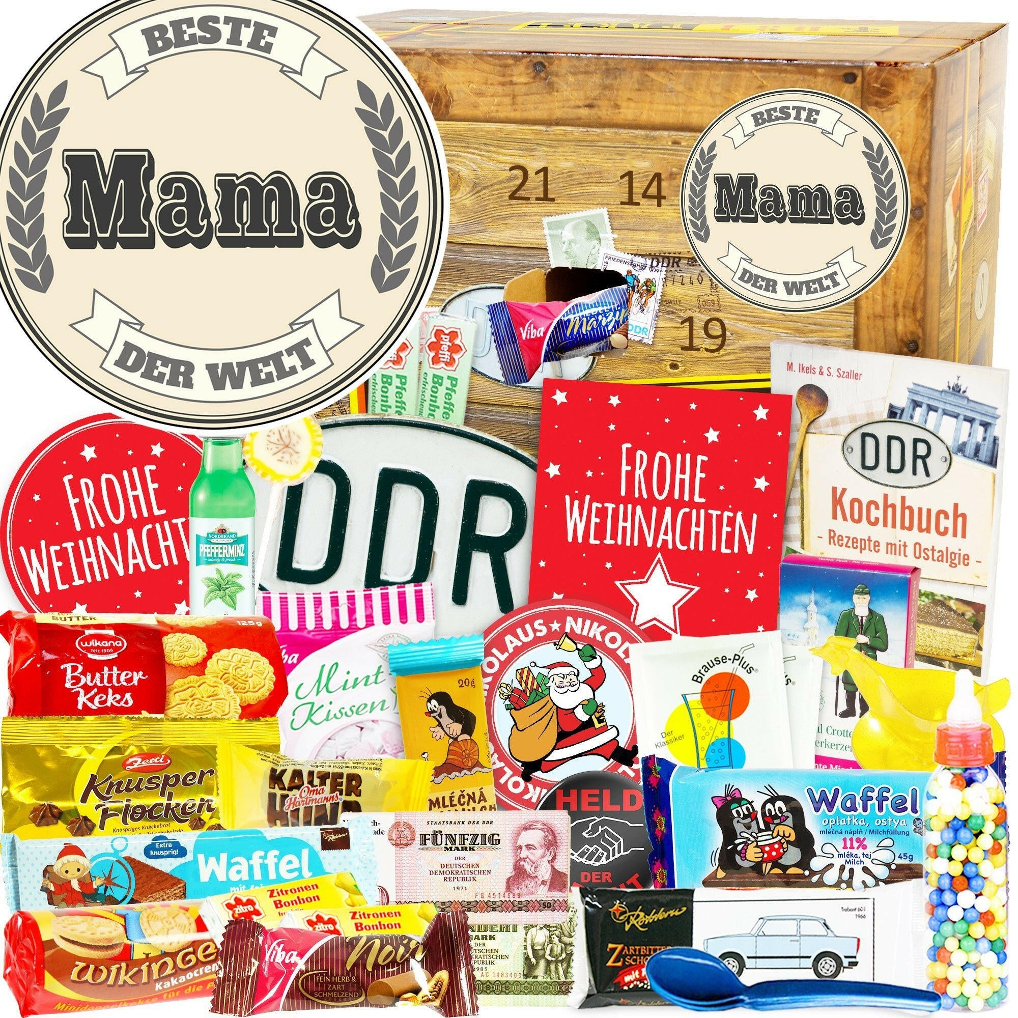 Beste Mama der Welt  - Adventskalender DDR - Ossiladen I Ostprodukte Versand