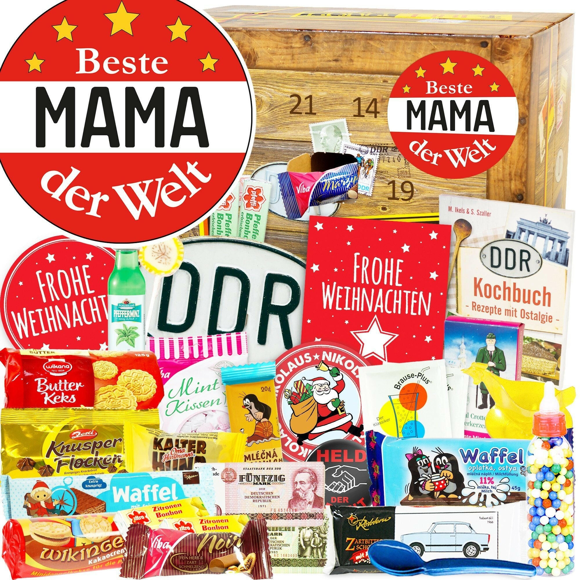 Beste Mama der Welt - DDR Adventskalender - Ossiladen I Ostprodukte Versand