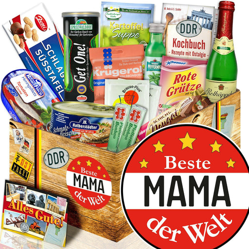 Beste Mama der Welt - Spezialitäten Set M - Ossiladen I Ostprodukte Versand
