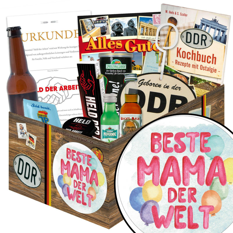 Beste Mama - Geschenkset Ostpaket "Männer Box" - Ossiladen I Ostprodukte Versand