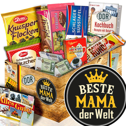 Beste Mama - Geschenkset Ostpaket "Schokoladenbox M" - Ossiladen I Ostprodukte Versand