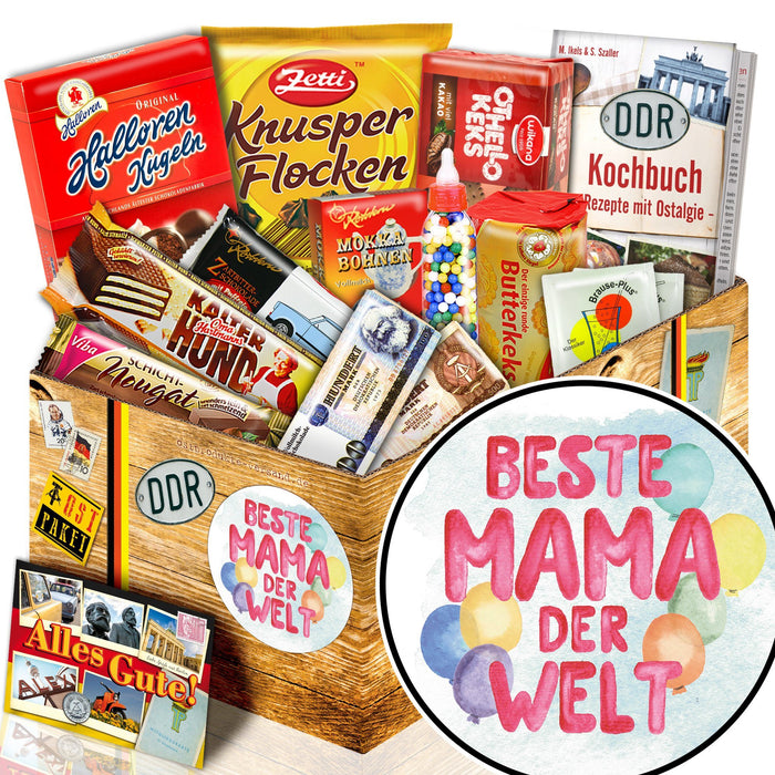 Beste Mama - Süßigkeiten Set DDR L - Ossiladen I Ostprodukte Versand