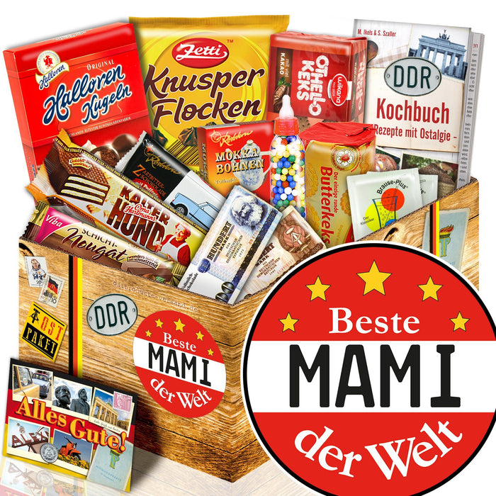 Beste Mami der Welt - Süßigkeiten Set DDR L - Ossiladen I Ostprodukte Versand