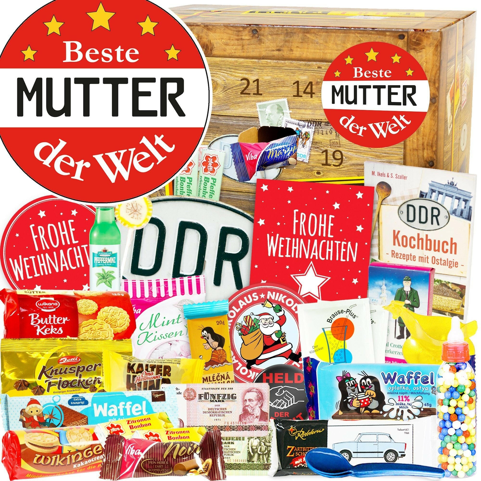 Beste Mutter der Welt - DDR Adventskalender - Ossiladen I Ostprodukte Versand