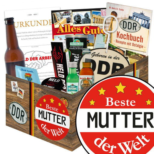 Beste Mutter der Welt - Geschenkset Ostpaket "Männer Box" - Ossiladen I Ostprodukte Versand
